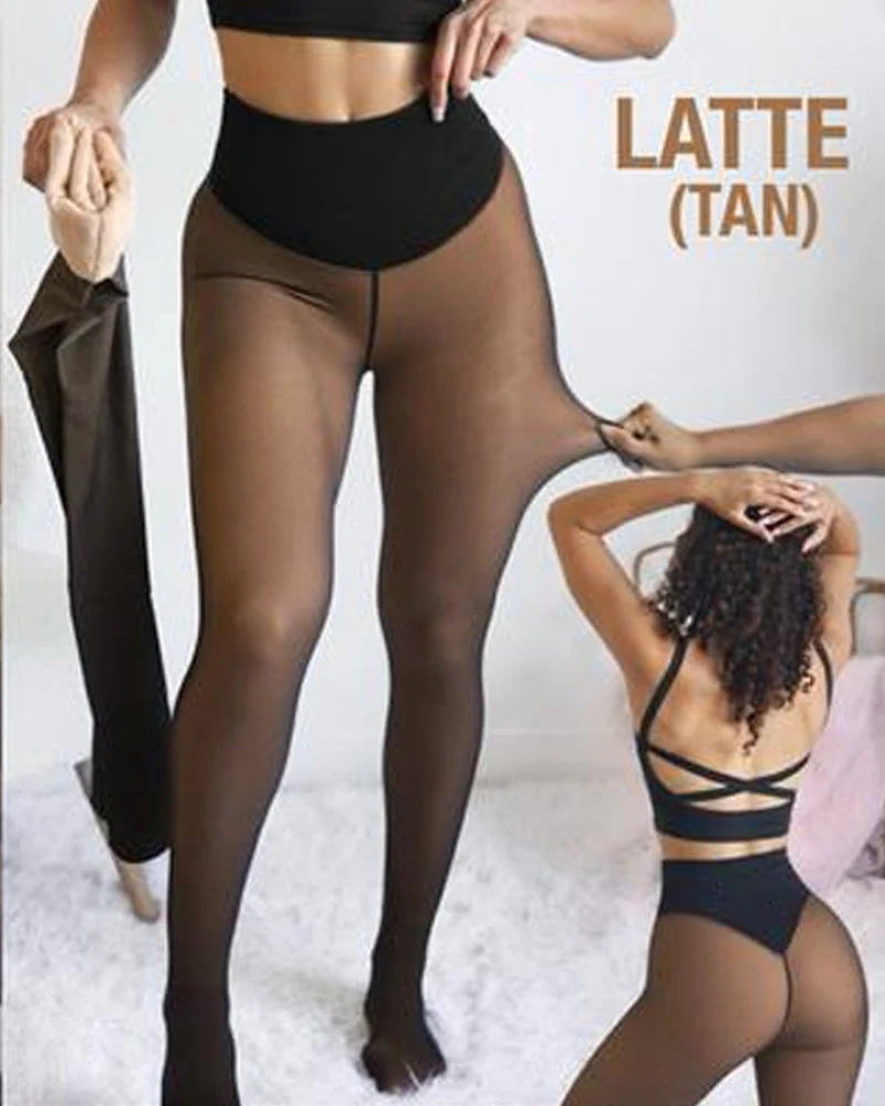 🔥Hot Sale 50% OFF!!⚡50K+ SOLD!❄️One-Seam Shaping Fleece Leggings✨✨Stay Warm.Look Snatched. 💕 - Image 9