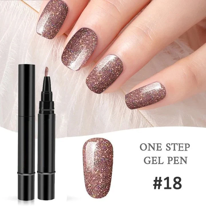 💅 Limited Time Buy 1 Get 1 Free - £9.99! ✨One Step Nail Gel Pen🎨Free handheld mini UV nail lamp💡 - Image 19