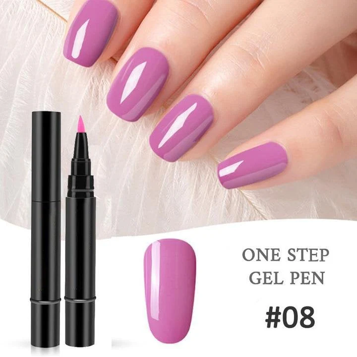 💅 Limited Time Buy 1 Get 1 Free - £9.99! ✨One Step Nail Gel Pen🎨Free handheld mini UV nail lamp💡 - Image 9