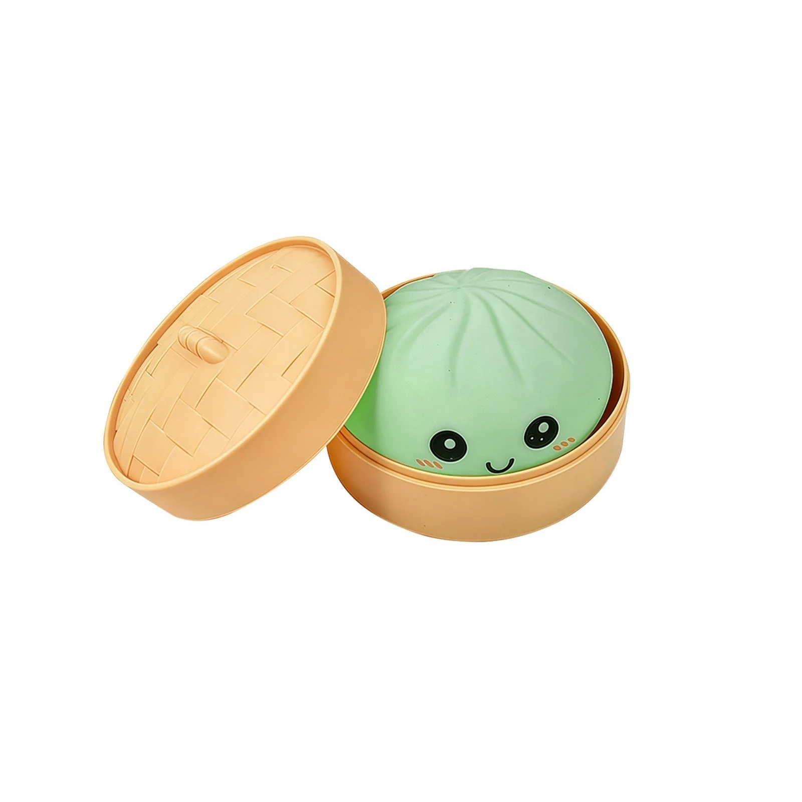 🥳2026 HOT SALE💞50K+ SOLD!👵🥟Glitter Dumpling Squishy Steamer Blind Box Surprise Squeeze Fun✨ - Image 22