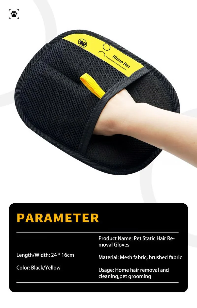 🔥LAST DAY PROMOTION - Buy 1 Get 1 Free🐱🐕✨ Pet Hair Remover Electrostatic Gloves - Image 13