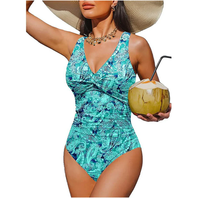 👙Last Day Promotion - Only £14.99!!👚Women's Tummy Control One-Piece Swimsuit🔥 - Image 19