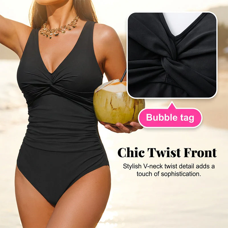 👙Last Day Promotion - Only £14.99!!👚Women's Tummy Control One-Piece Swimsuit🔥 - Image 3