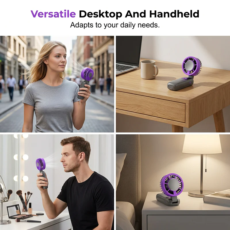 Portable Handheld Cooling Fan - Image 5