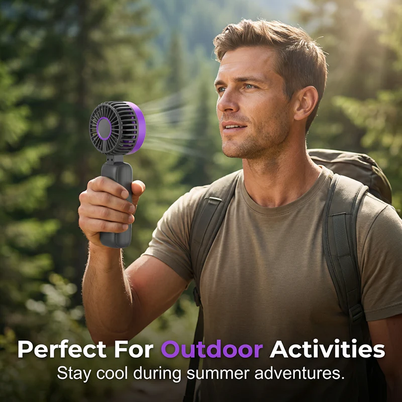 Portable Handheld Cooling Fan - Image 7