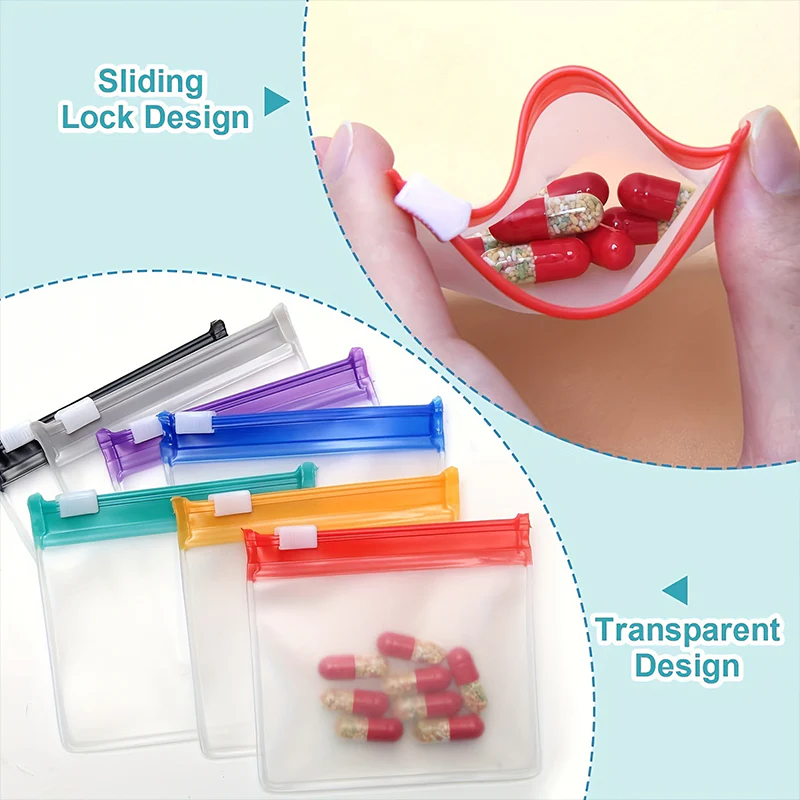 💊LAST DAY SALE: ONLY £8.99!!🎁✨Portable Transparent EVA Pill Pouches - Image 7