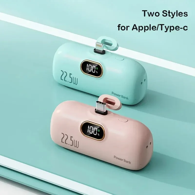 🔋✨FLASH SALE - £12.99!!👍5000mAh Mini Portable Charger Power Bank for phone - Image 3