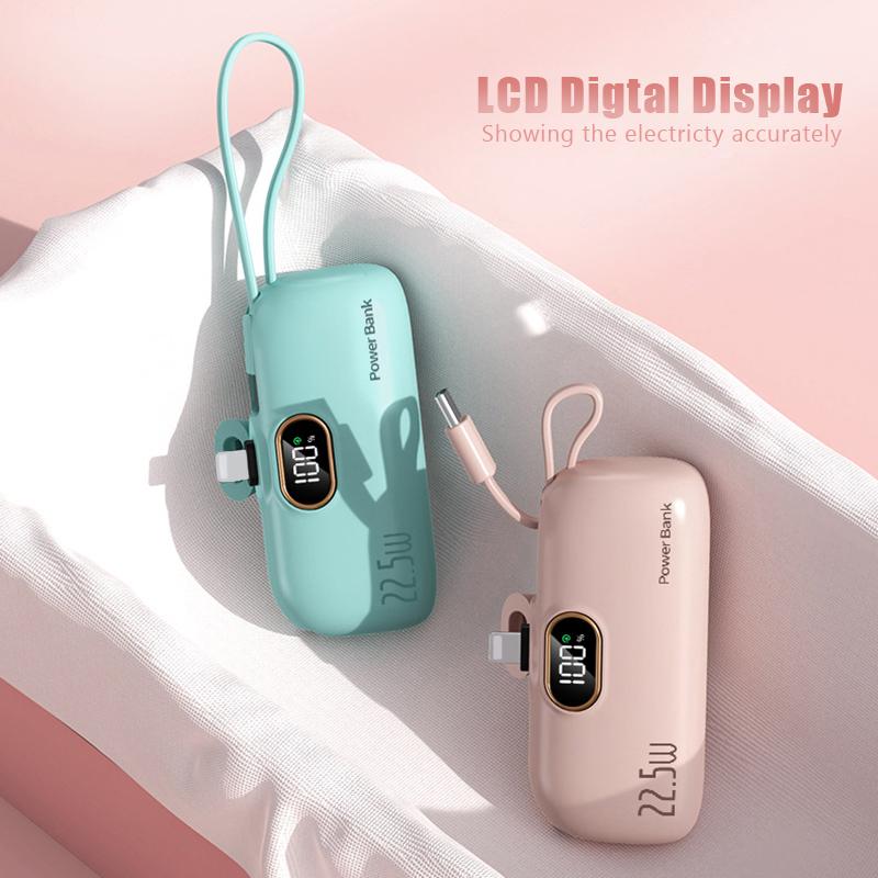 🔋✨FLASH SALE - £12.99!!👍5000mAh Mini Portable Charger Power Bank for phone - Image 8