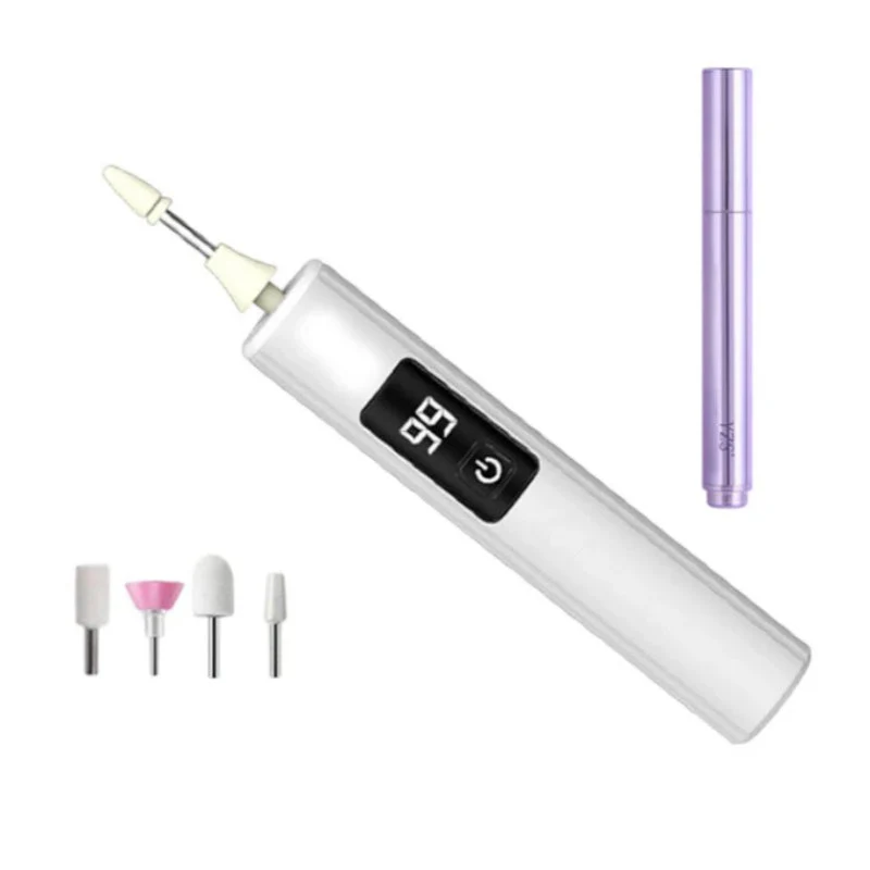 🥳2026 HOT SALE🥳💞50K+ SOLD!💅✨ 50% OFF! Professional Electric Nail Polisher – Smooths thick nails, 99-speed display. Multiple heads for shaping & buffing. Salon at home! 🌟💎 - Image 16