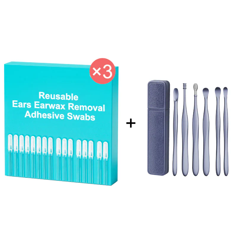Reusable Earwax Removal Adhesive Swabs - Image 12