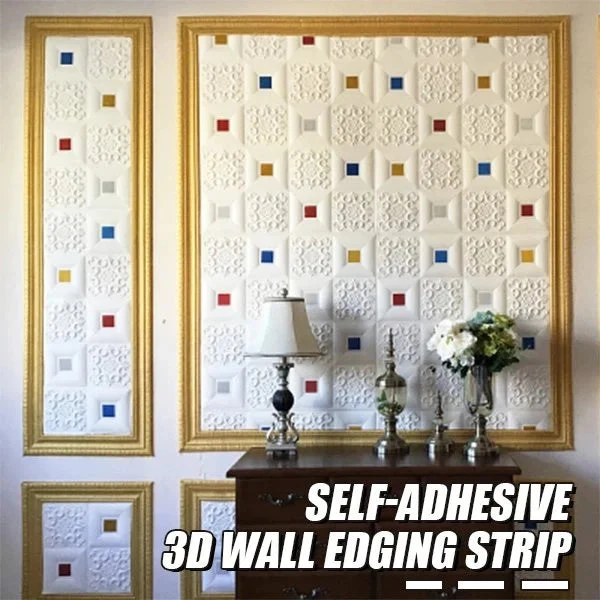 3D Wall Edging-Self-Adhesive Environmental Protection 3D Wall Edging Strip - Image 3