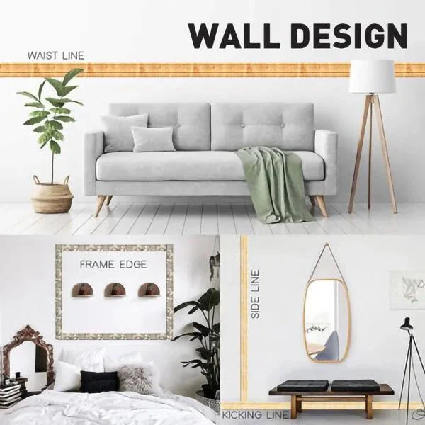 3D Wall Edging-Self-Adhesive Environmental Protection 3D Wall Edging Strip - Image 4