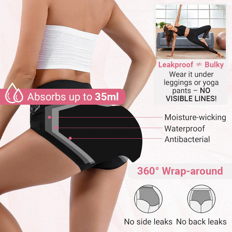 🌸Last Day-Buy 1 Get 3 Packs✨High Waist Leakproof & Comfortable Panties - Image 3