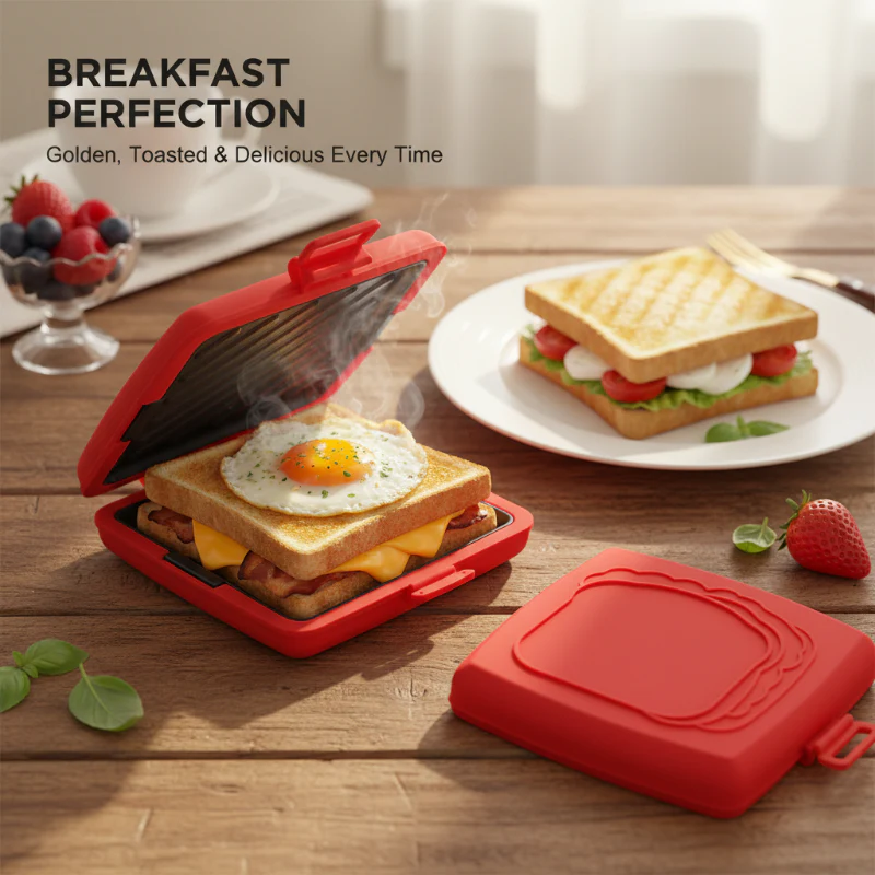 🔥2026 New Arrivals: 50% Off for a Limited Time!🔥Microwave Toaster & Sandwich Maker For Fast Cooking - Image 6