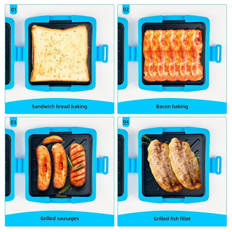 🔥2026 New Arrivals: 50% Off for a Limited Time!🔥Microwave Toaster & Sandwich Maker For Fast Cooking - Image 8