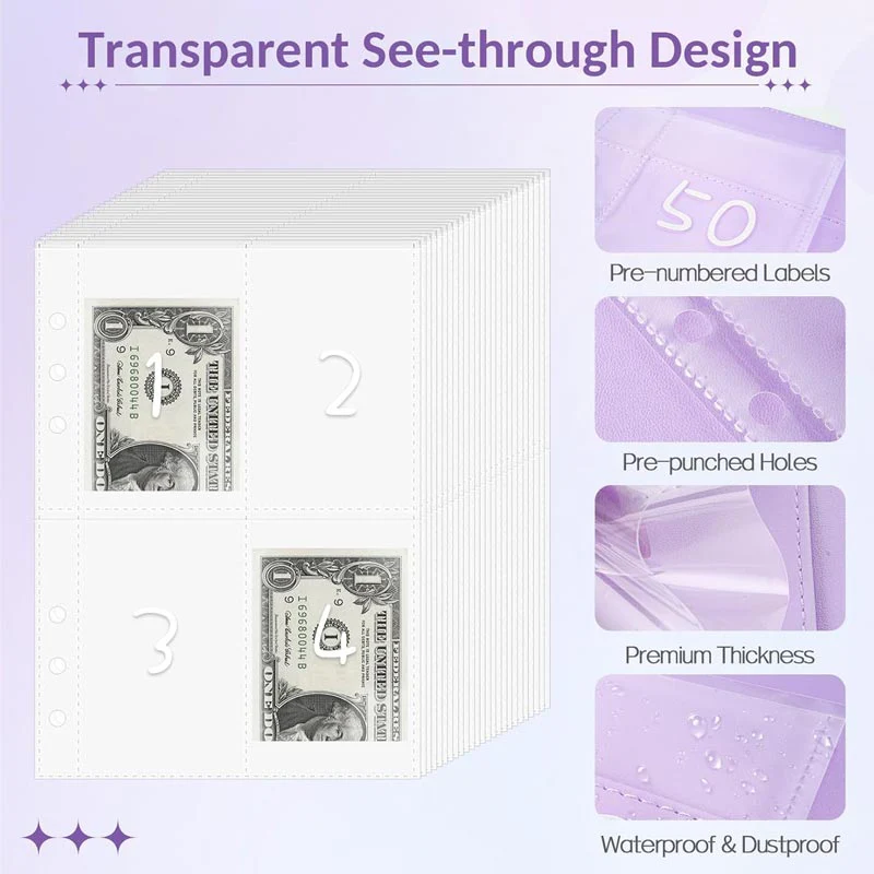 ⏰Final 4 Hours 70% OFF🎁✉️100 Envelope Savings Challenge Book💸 - Image 6