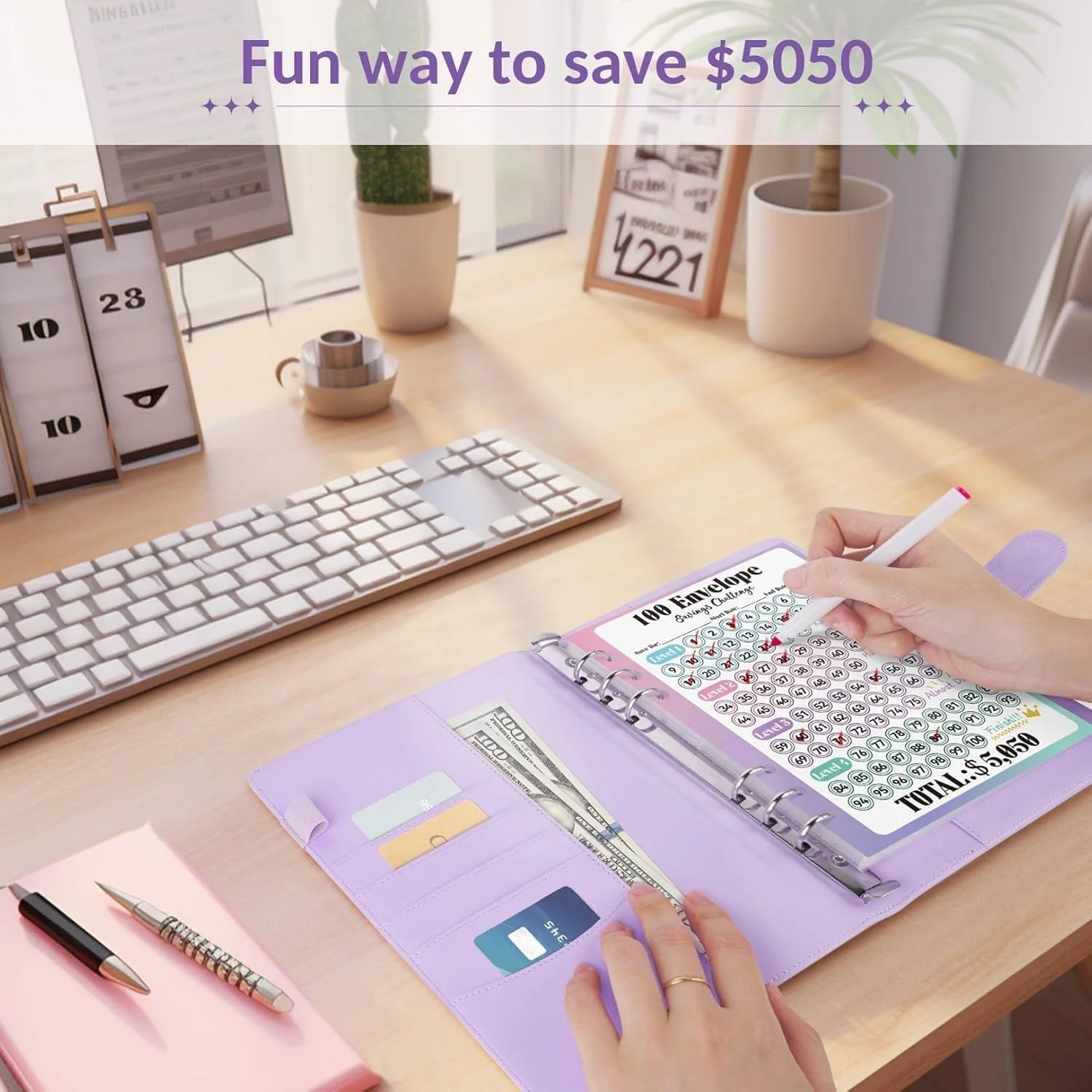 🔥LAST DAY SALE £6.99!!⚡50K+ SOLD!💝Savings Challenges Book with Envelopes💸 - Image 8