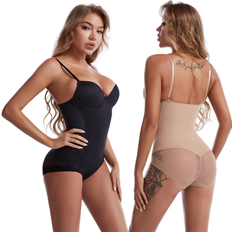 🔥LAST DAY SALE 50% OFF🔥Shapewear Bodysuit with Bra | Ruched Slimming Adjustable Waist✨ - Image 14
