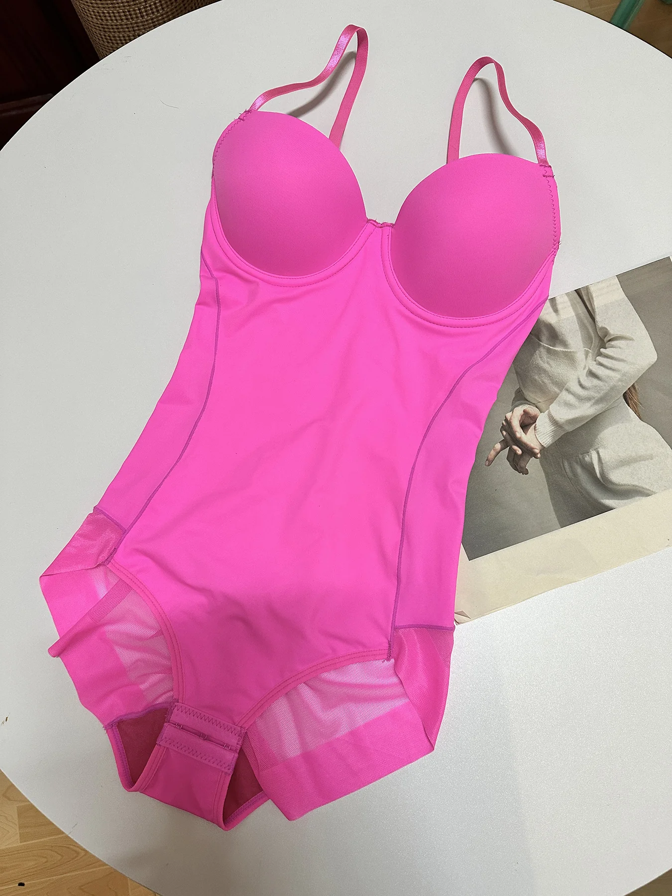 🔥LAST DAY SALE 50% OFF🔥Shapewear Bodysuit with Bra | Ruched Slimming Adjustable Waist✨ - Image 20