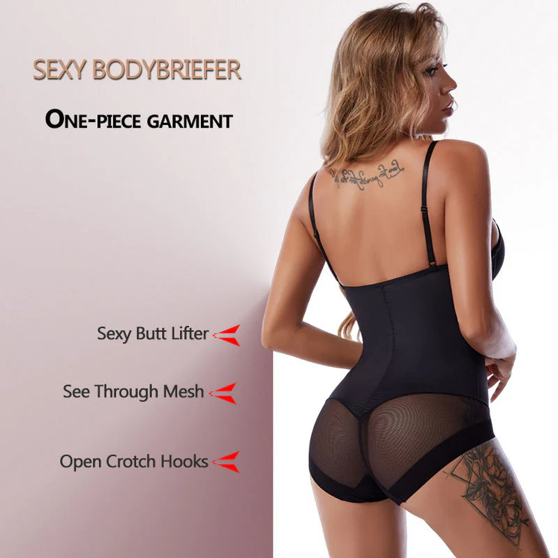 🔥LAST DAY SALE 50% OFF🔥Shapewear Bodysuit with Bra | Ruched Slimming Adjustable Waist✨ - Image 9