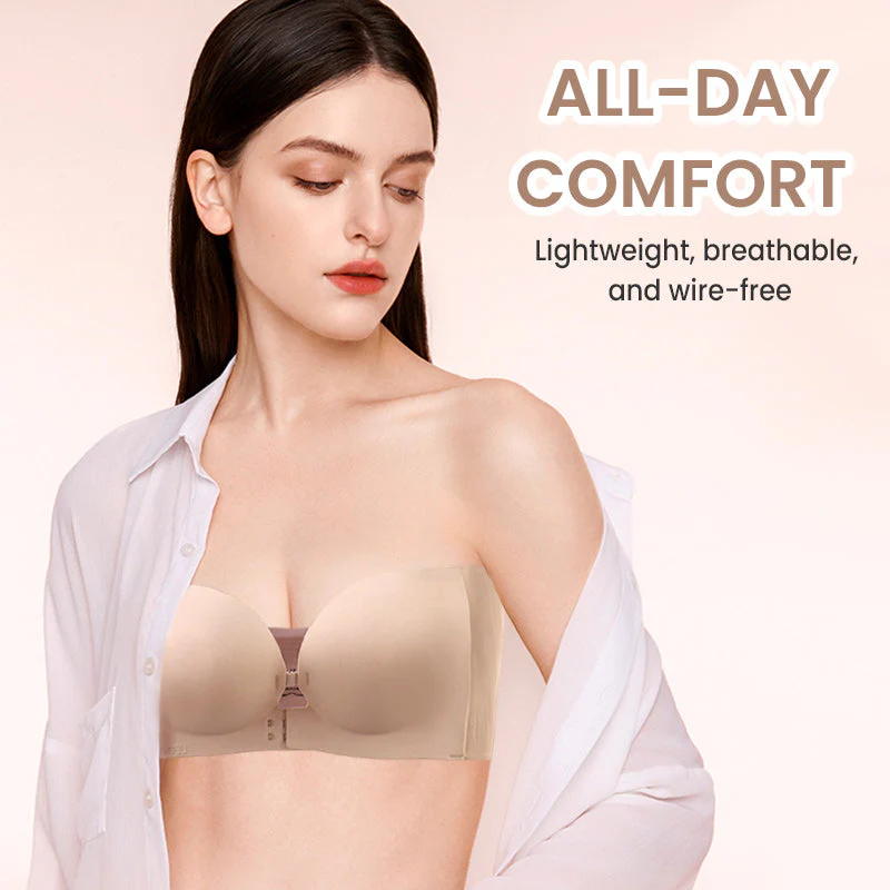 ☀️HOT SALE 50% OFF💜Seamless Front Closure Bra With Adjustable Straps - Image 14