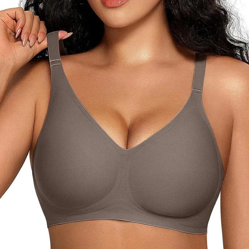 ⏳LAST DAY SALE 50%!!⚡50K+ SOLD!💖COMFORTABLE WIRELESS FULL COVERAGE JELLY SMOOTHING BRA - Image 12