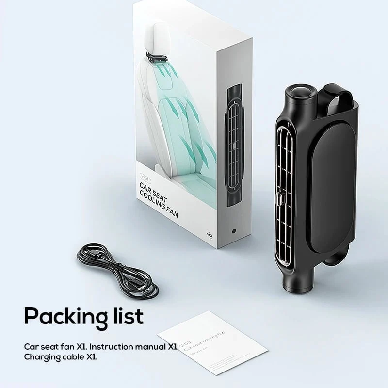 🌞Summer Time Deal 49% OFF🔥🔥Car Seat Cooling Fan❄️ - Image 11