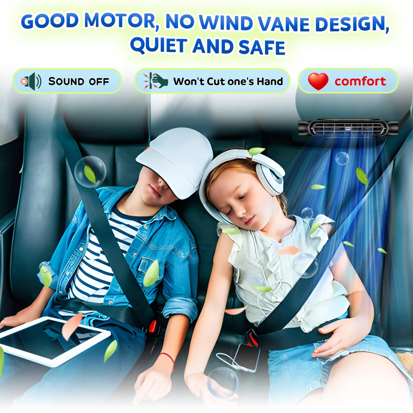 🌞Summer Time Deal 49% OFF🔥🔥Car Seat Cooling Fan❄️ - Image 4