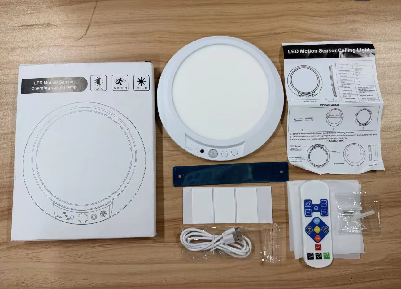 🔥Up to 50% OFF Today💡3-Mode Motion Sensor Ceiling Light – Rechargeable, Magnetic, Wireless - Image 11