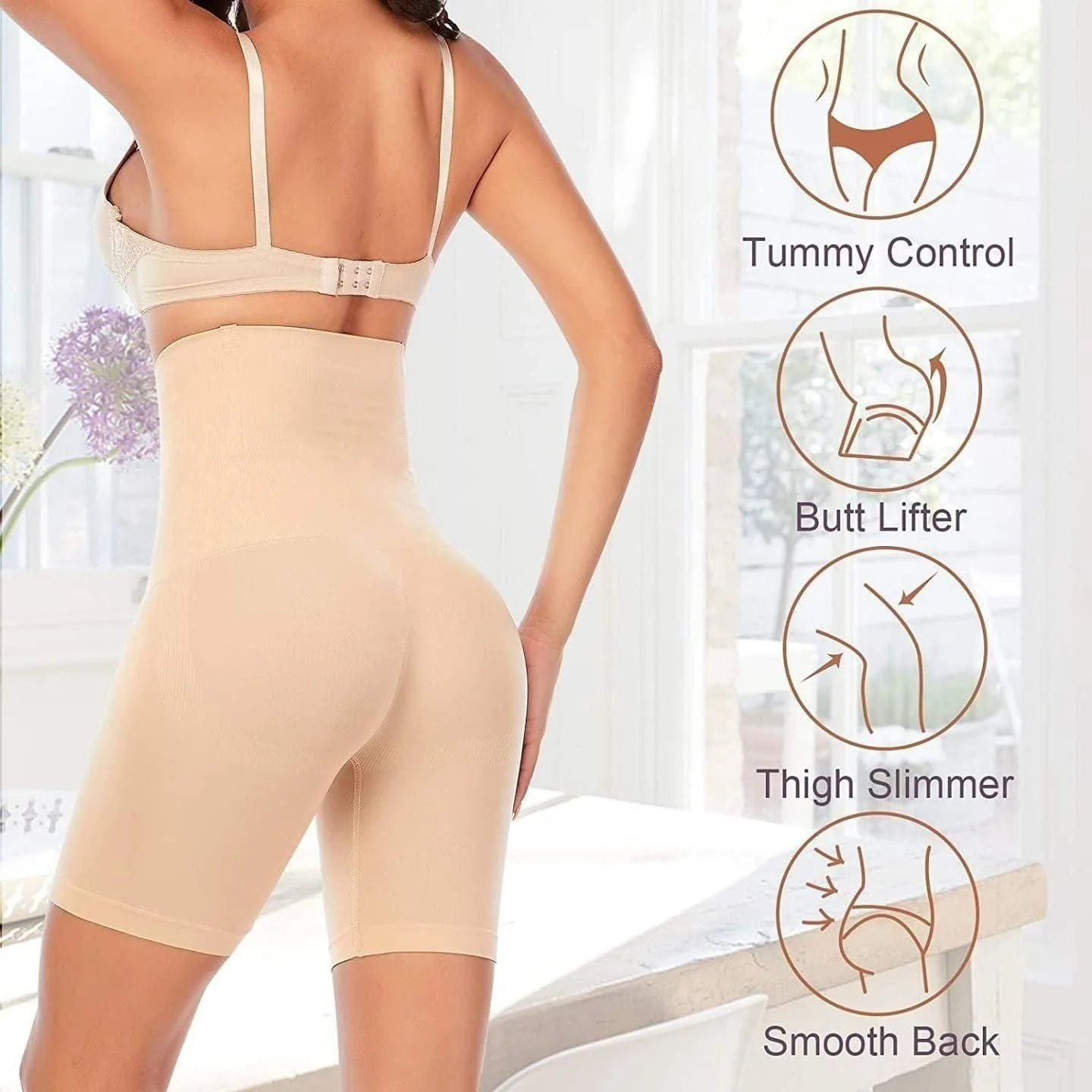🔥LAST DAY 50% OFF💃Upgrade High Waisted Tummy Control Hip Lift Pants - Image 31