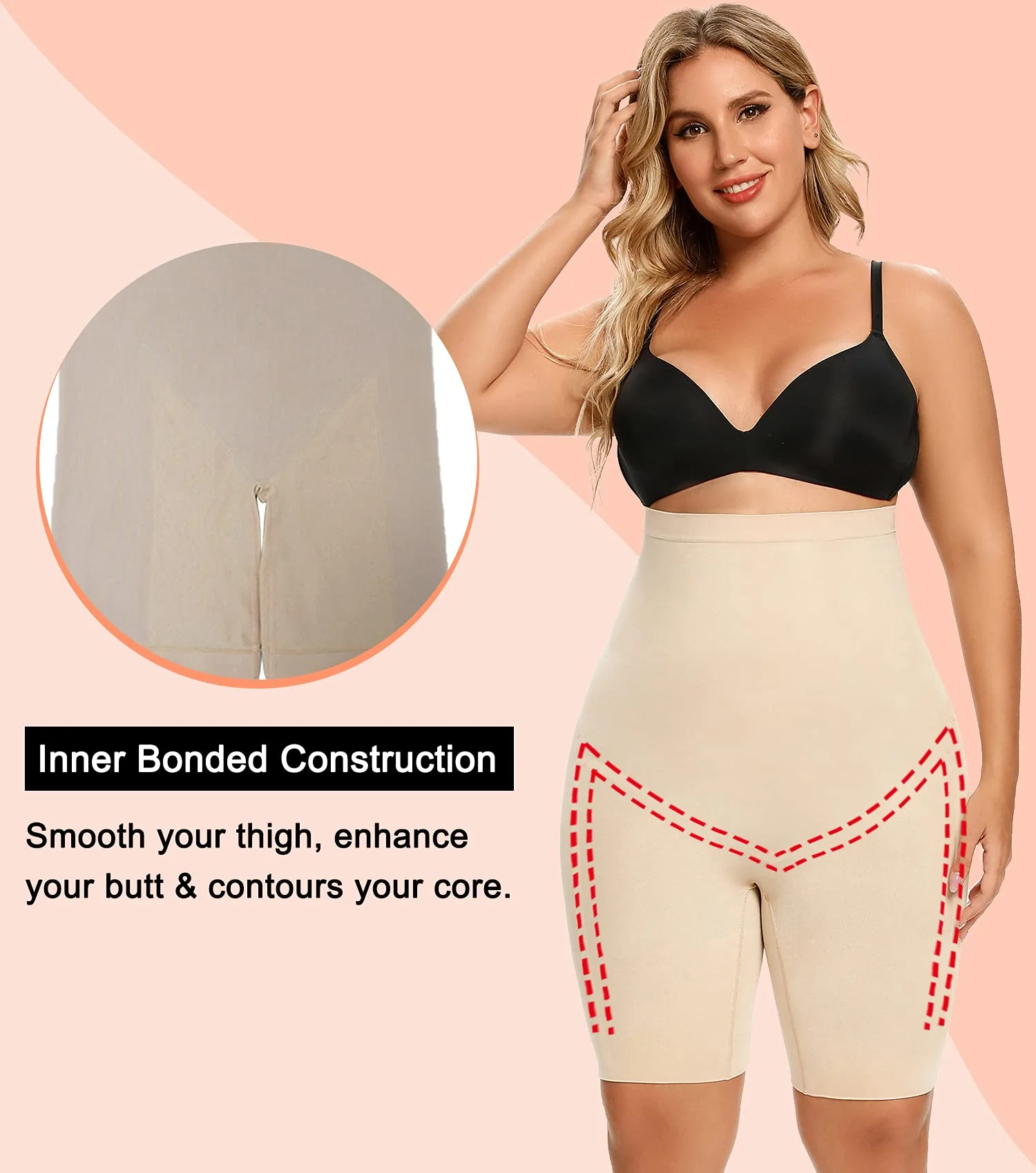 🔥LAST DAY 50% OFF💃Upgrade High Waisted Tummy Control Hip Lift Pants - Image 6