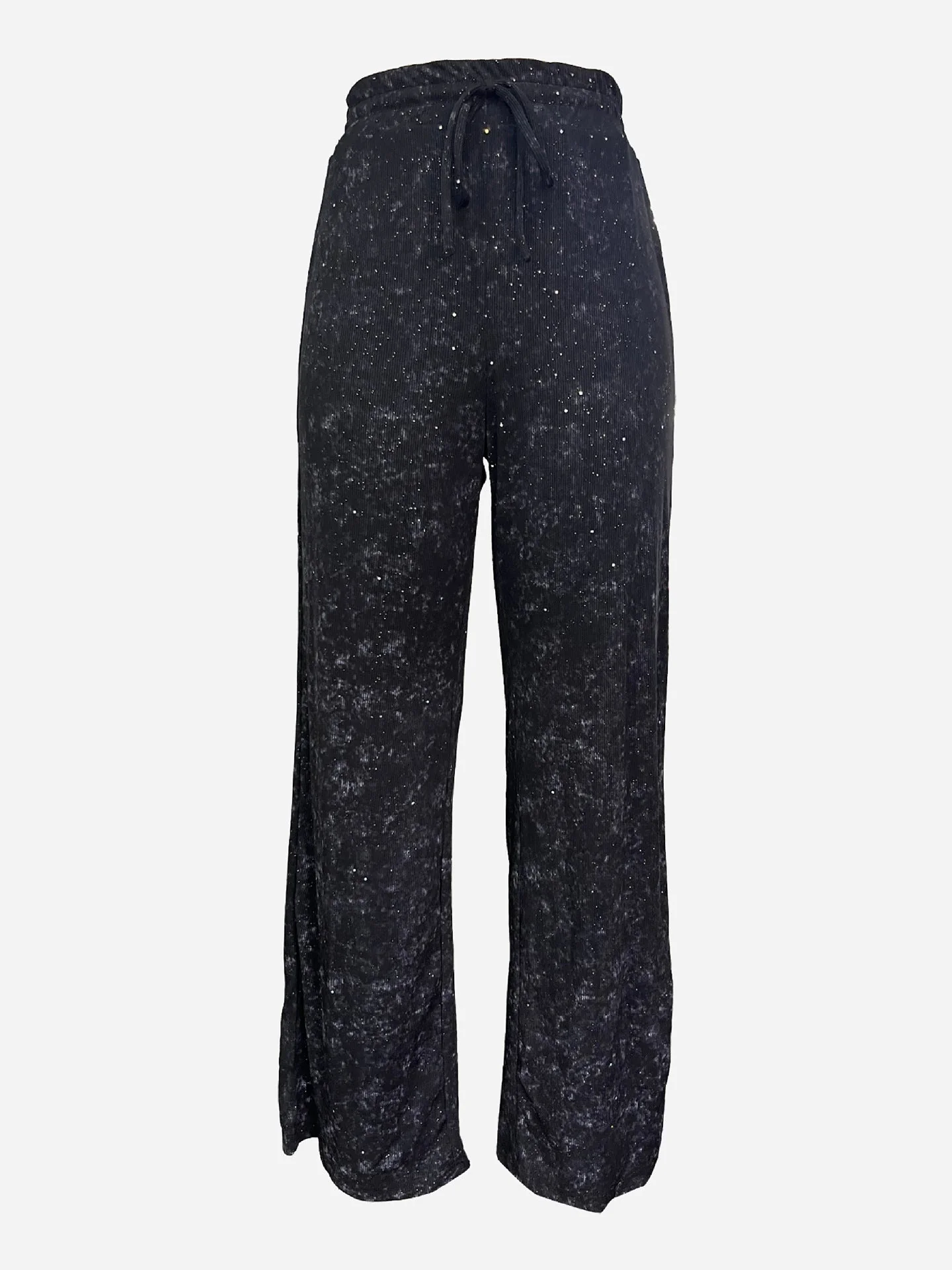 🎅LAST DAY SALE 50% OFF💖Women's Sequin Sparkle Wide Leg Pants with Elastic Waistband - Image 15