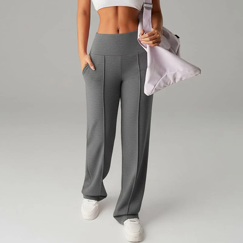 💗LAST DAY SALE 50% OFF⚡50K+ SOLD💕Women's Plain Loose Straight Leg Pants - Image 10