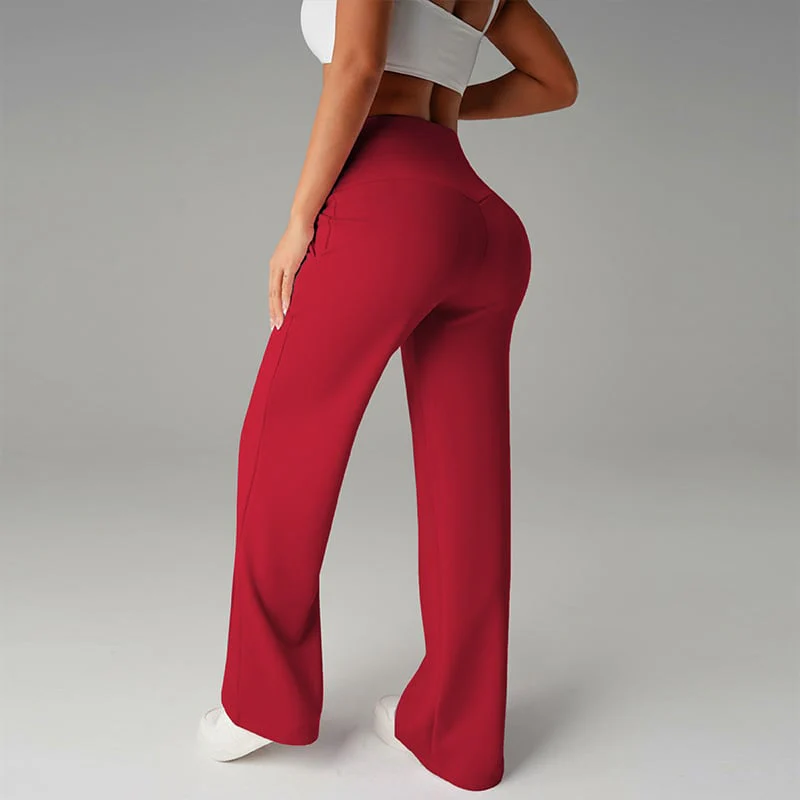 💗LAST DAY SALE 50% OFF⚡50K+ SOLD💕Women's Plain Loose Straight Leg Pants - Image 12