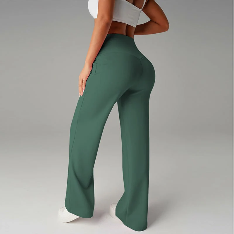 💗LAST DAY SALE 50% OFF⚡50K+ SOLD💕Women's Plain Loose Straight Leg Pants - Image 18
