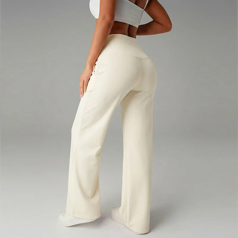 💗LAST DAY SALE 50% OFF⚡50K+ SOLD💕Women's Plain Loose Straight Leg Pants - Image 22