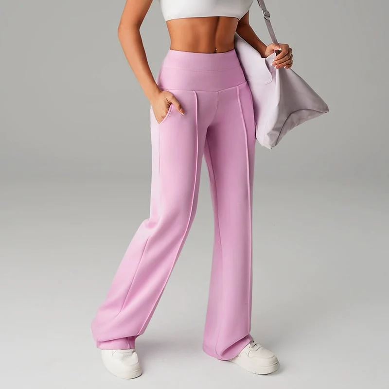 💗LAST DAY SALE 50% OFF⚡50K+ SOLD💕Women's Plain Loose Straight Leg Pants - Image 5