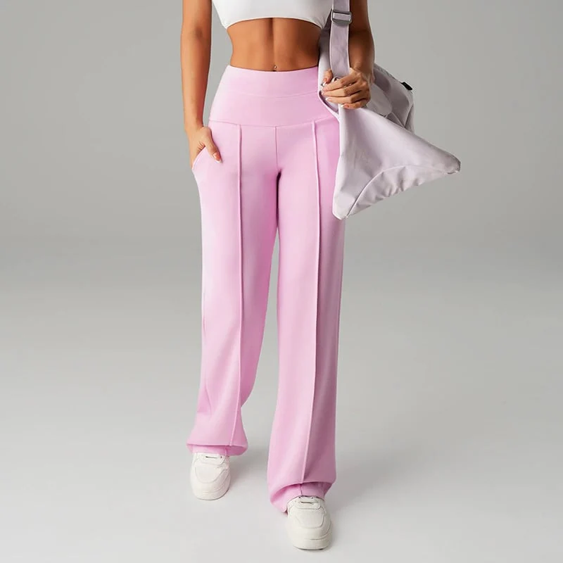 💗LAST DAY SALE 50% OFF⚡50K+ SOLD💕Women's Plain Loose Straight Leg Pants - Image 6