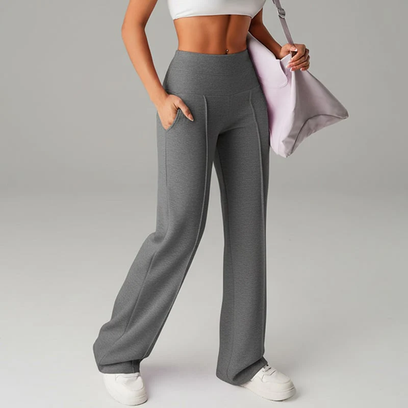 💗LAST DAY SALE 50% OFF⚡50K+ SOLD💕Women's Plain Loose Straight Leg Pants - Image 9
