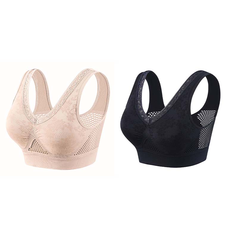 🏆 Last Day Special Price £9.99 ! 💐 Buy One Get One Free 🎁 🌸 Pure Cotton Buttonless Comfy Lifting Bra - Image 14