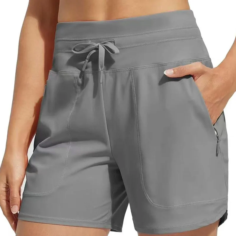 🌞🏊Summer Essentials 50% OFF🧊Women's High-Waisted Quick-Dry Swim Shorts - Image 12