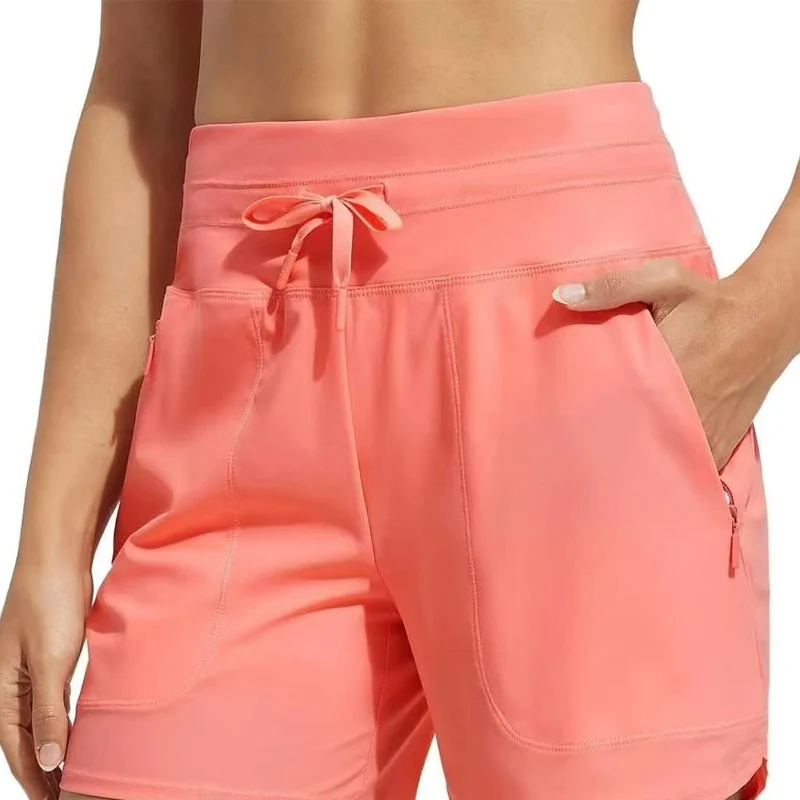 🌞🏊Summer Essentials 50% OFF🧊Women's High-Waisted Quick-Dry Swim Shorts - Image 13