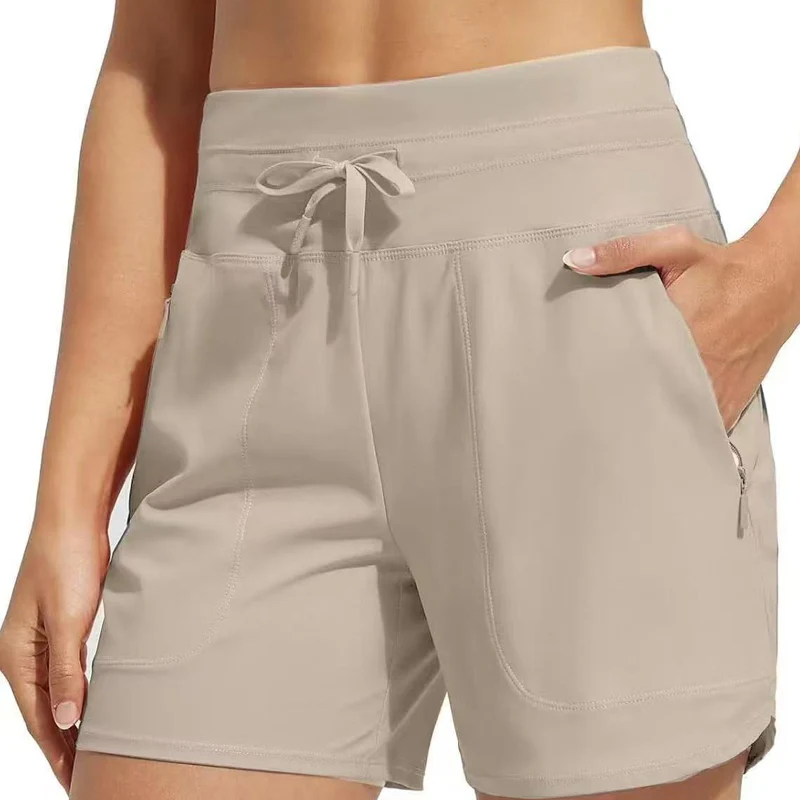 🌞🏊Summer Essentials 50% OFF🧊Women's High-Waisted Quick-Dry Swim Shorts - Image 14