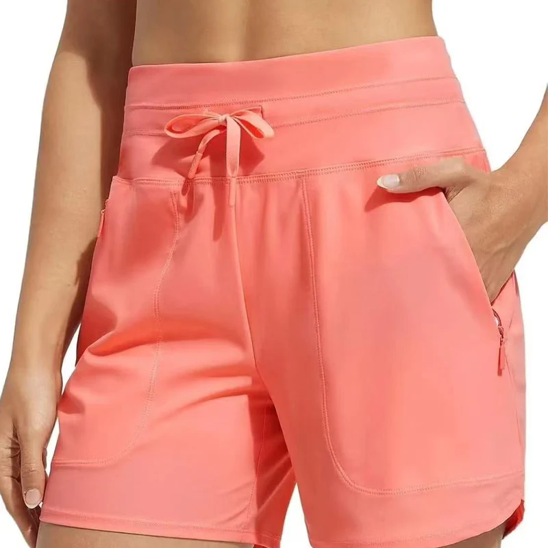 🌞🏊Summer Essentials 50% OFF🧊Women's High-Waisted Quick-Dry Swim Shorts - Image 5
