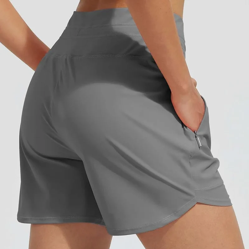 🌞🏊Summer Essentials 50% OFF🧊Women's High-Waisted Quick-Dry Swim Shorts - Image 8