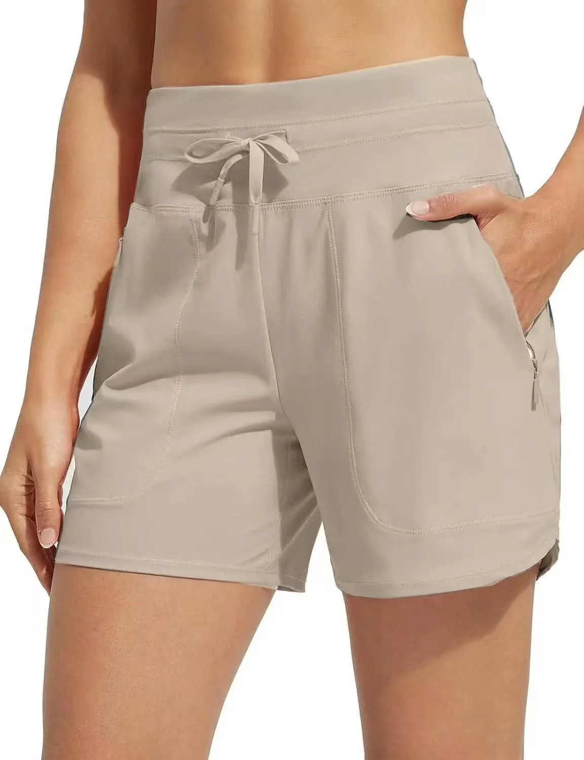 🌞Summer Essentials 50% OFF❄️Women's High-Waisted Quick-Dry Swim Shorts - Image 13