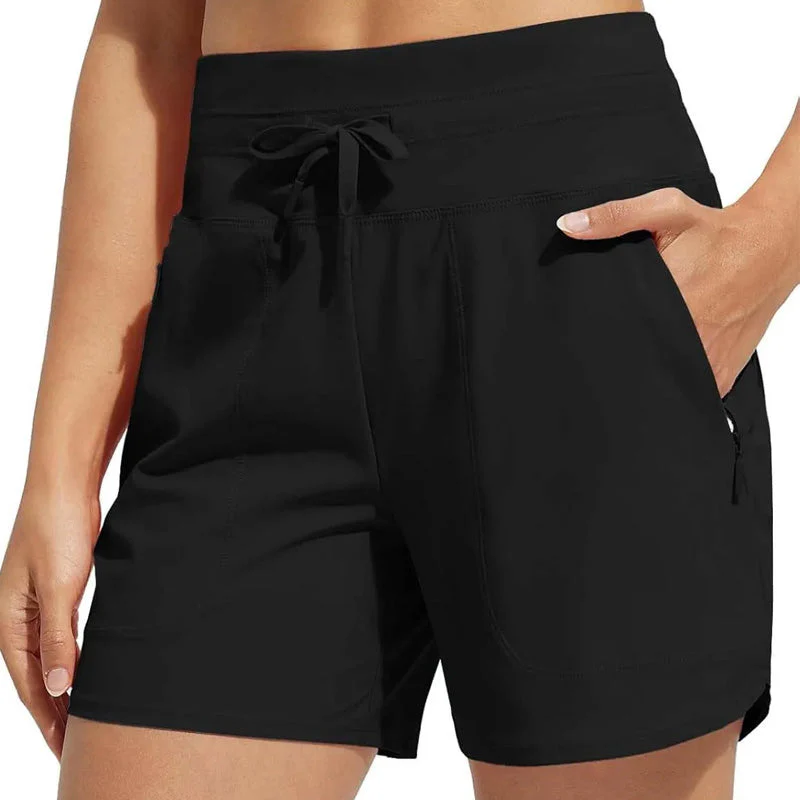 🌞Summer Essentials 50% OFF❄️Women's High-Waisted Quick-Dry Swim Shorts - Image 8