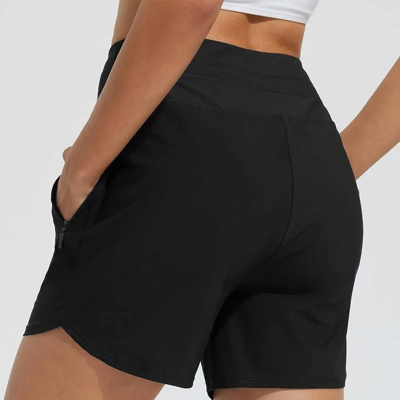 🌞Summer Essentials 50% OFF❄️Women's High-Waisted Quick-Dry Swim Shorts - Image 9