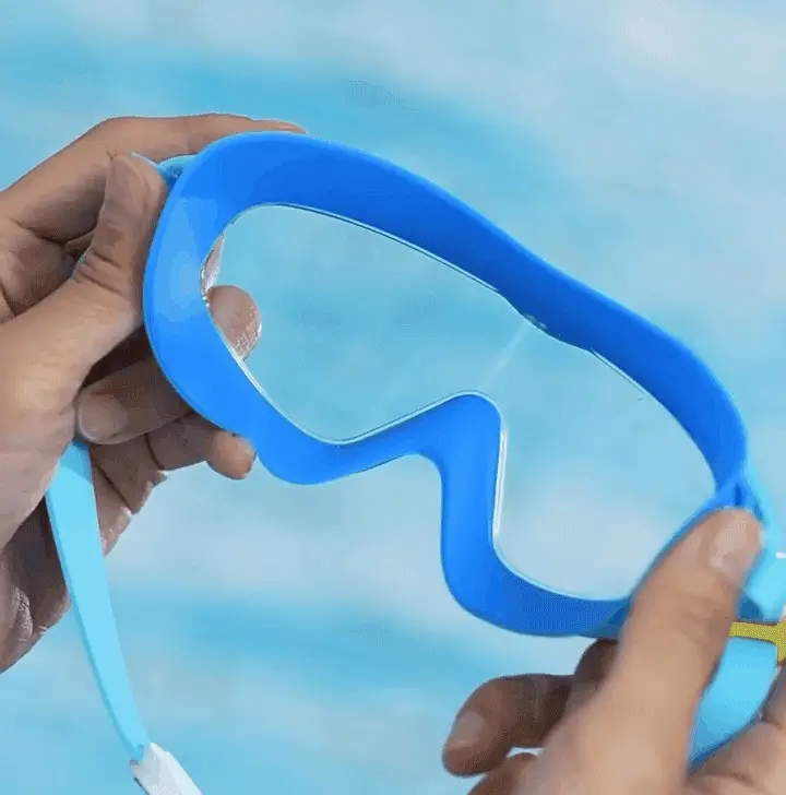 🔥SUMMER GIFT – ONLY £9.99!!🏆#1 Bestselling🏊♀️HD children's large frame waterproof and anti-fog swimming goggles - Image 43