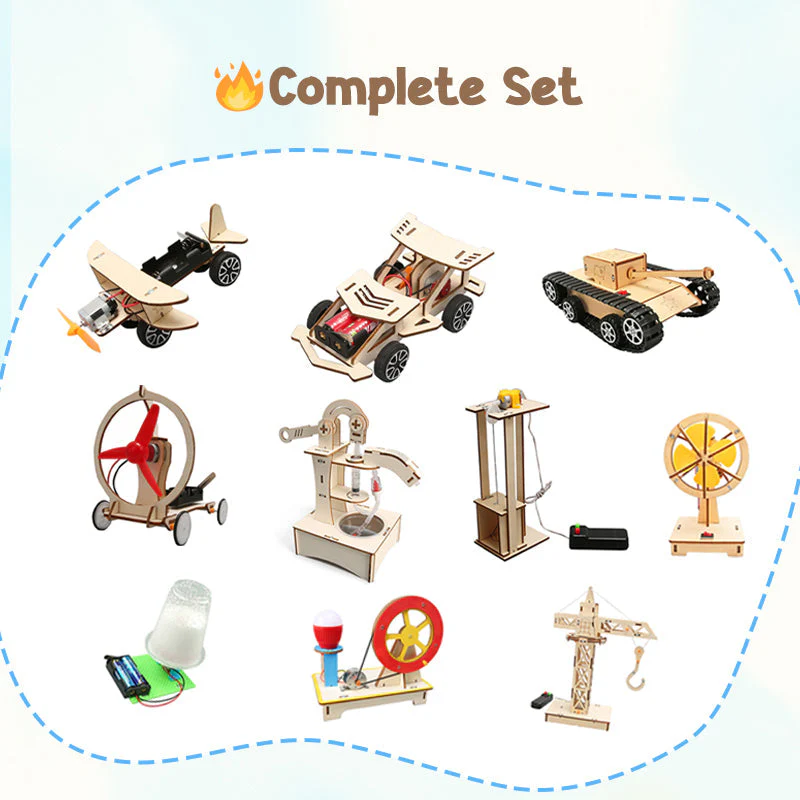 🏎️Flat-50% Discount on Combo✈️DIY Tech Toys - Build & Learn with Electronics, STEM Fun for Kids 🚀📦 - Image 9